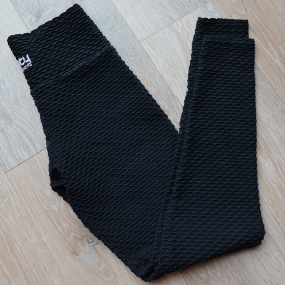 Booty by brabants black croco skin leggings - Picture 2 of 3